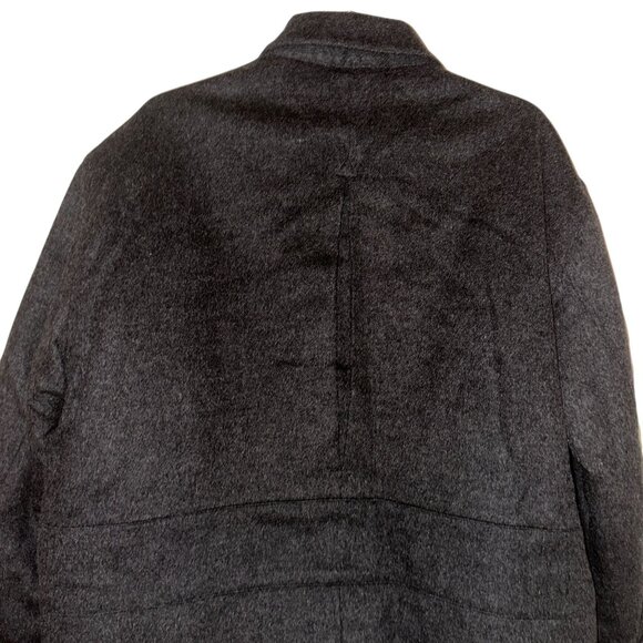 Daniel Cremieux Collection Wool Coat Mens XL Gray Pockets Lined Insulation - Picture 7 of 10